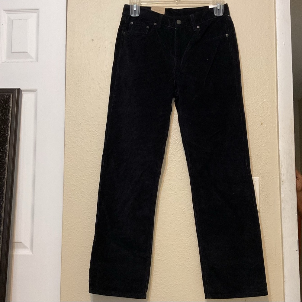 Levi's Women's Black Corduroy Pants